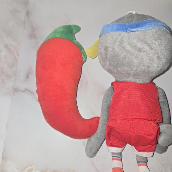 Plants vs Zombies PvZ Plush Plant Lot Of 4  Blue Snow Pea Pole Vaulting Pepper - Picture 8 of 11